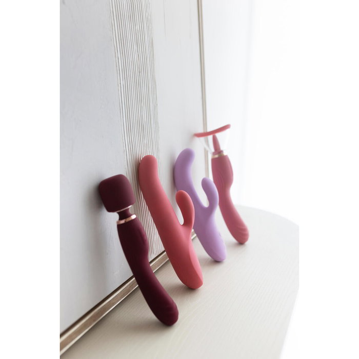 Vibrador Doble Estimulación Le Wand Morado Púrpura