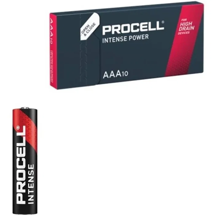 Duracell Procell Intense AAA LR03 1,5V (Pack de 10)