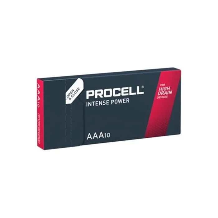 Duracell Procell Intense Power AAA LR03 1.5V Batería Alcalina - Caja de 10 unidades - 136939
