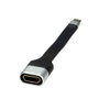 ROLINE 12.03.3212 Adaptador de Pantalla USB-C a HDMI, Negro