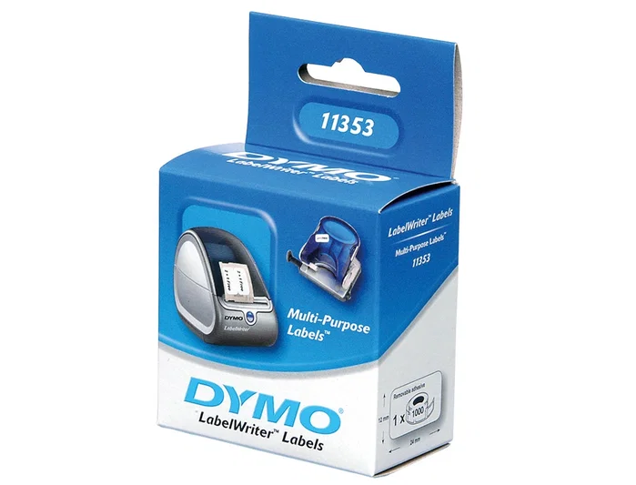 Dymo Etiquetas LabelWriter Multifunción 25x13mm Blanco (1000 unidades)