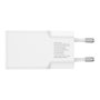 4smarts PDPlug Duos Slim GaN 20W Cargador de Pared USB-C/A + USB-C con Cable 1.5m Blanco, QC 3.0, USB Power Delivery 3.0, Adaptive Fast Charging, SuperCharge