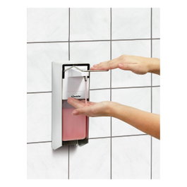 Bartscher Dispensador de jabón PS 0,9L-W 850008 Plata