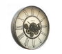 DKD Home Decor Reloj de Pared Loft Gris Oscuro Negro 8 x 55 x 54 cm