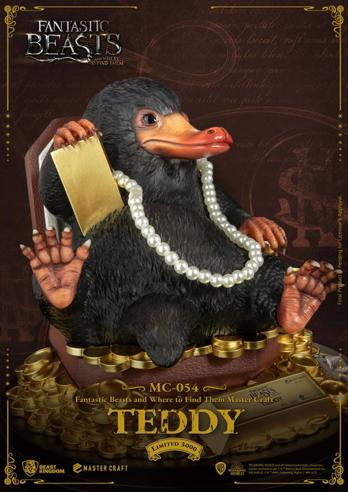 Animales fantásticos Estatua Master Craft Teddy 21 cm