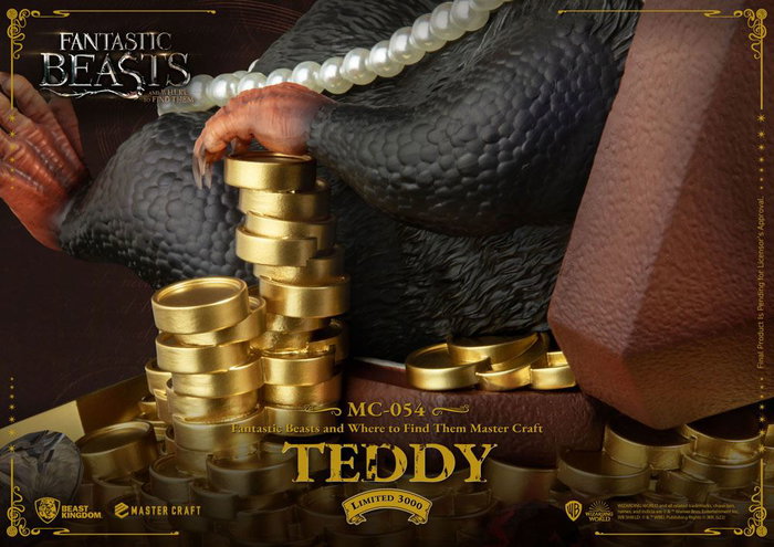 Animales fantásticos Estatua Master Craft Teddy 21 cm