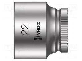 WERA Vaso Zyklop 6-angulos HEX 22mm 3/8 pol