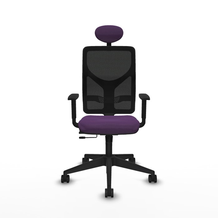 PIQUERAS Y CRESPO Silla de oficina Motilla con mecanismo Sincro/Traslack Morado y Negro PIQUERAS Y CRESPO Silla de oficina Motilla con mecanismo Sincro/Traslack Morado y Negro