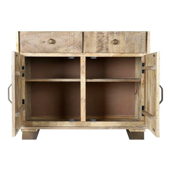 DKD Home Decor Estantería Mango y Metal Natural Cottage Rustic