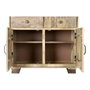 DKD Home Decor Estantería Mango y Metal Natural Cottage Rustic
