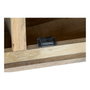 DKD Home Decor Estantería Mango y Metal Natural Cottage Rustic