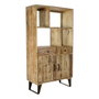 DKD Home Decor Estantería Mango y Metal Natural Cottage Rustic