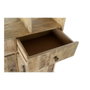 DKD Home Decor Estantería Mango y Metal Natural Cottage Rustic
