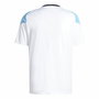 Camiseta de Fútbol Adidas Messi Training Jersey Blanco Azul