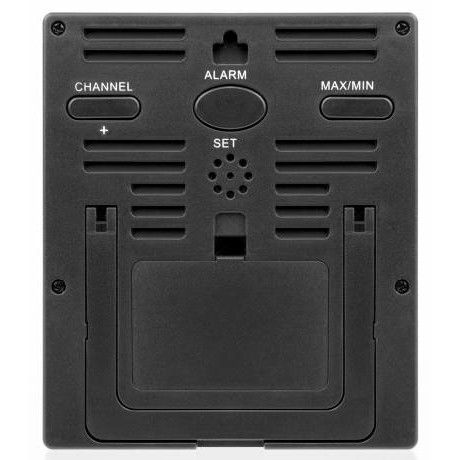 Bresser 7000020CM3000 Temeo Hygro Quadro Estación Meteorológica Electrónica Digital Negra y Blanca