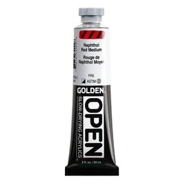Golden OPEN Acrílico Naftol Rojo Medio 59 ml