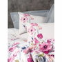 Aucune Juego de cama Gris con funda nórdica y 2 fundas de almohada