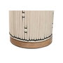 DKD Home Decor Lámpara de Pie Algodón y Rafia Nudo Natural Crudo
