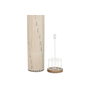 DKD Home Decor Lámpara de Pie Algodón y Rafia Nudo Natural Crudo