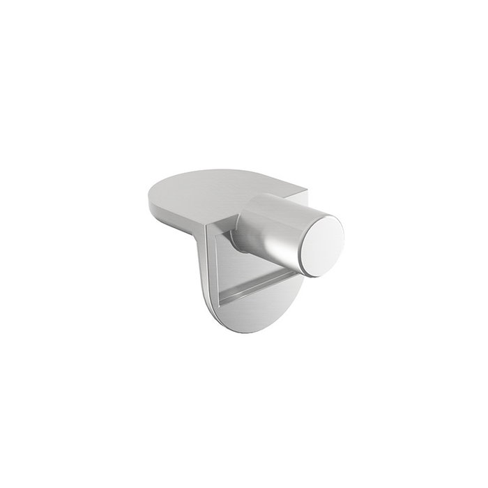 HERRAJES ALK Soporte estante GABE con pivote de 5 mm, Níquel, 5.000 unidades