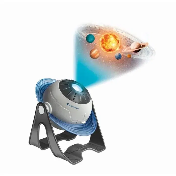 Clementoni Proyector de Planetas y Constelaciones CLE8005125527809 3 Modos de Juego con App Gratuita