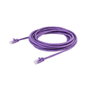 StarTech Cable de Red Cat6 UTP de 5m Púrpura con Conectores RJ45 sin Enganches
