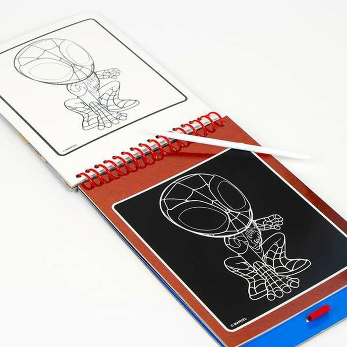 Cerdá Set De Papelería Scratch Book Spidey Amazing Friends Marvel Azul Cerdá Set De Papelería Scratch Book Spidey Amazing Friends Marvel Azul