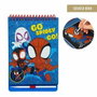 Cerdá Set De Papelería Scratch Book Spidey Amazing Friends Marvel Azul
