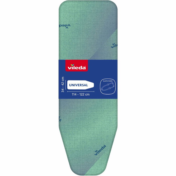 Vileda Funda Perfect Fit para tablas de planchar, 114 x 34 cm hasta 122 x 42 cm