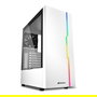 Sharkoon RGB Slider Midi Tower Blanco con Iluminación RGB para PC ATX, micro ATX, Mini-ITX Juego