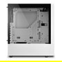 Sharkoon RGB Slider Midi Tower Blanco con Iluminación RGB para PC ATX, micro ATX, Mini-ITX Juego