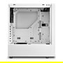 Sharkoon RGB Slider Midi Tower Blanco con Iluminación RGB para PC ATX, micro ATX, Mini-ITX Juego