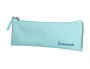 Liderpapel Estuche portatodo plano estrecho azul celeste