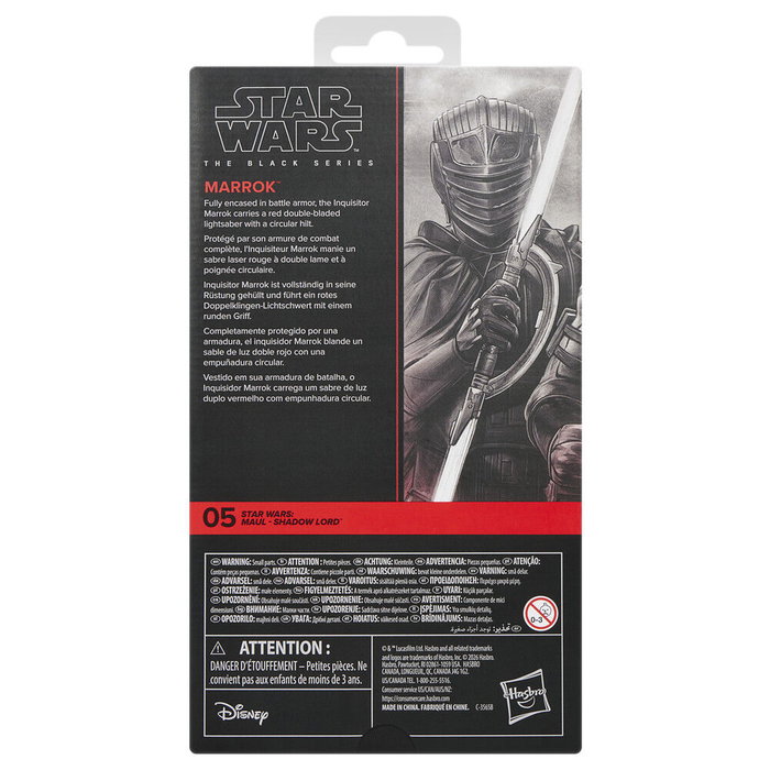 HASBRO Figura Marrok Maul - Shadow Lord Star Wars 15cm