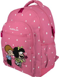 GRAFOPLAS DISEÑO Mochila Rubber Mafalda Friends 33x46x22,5cm
