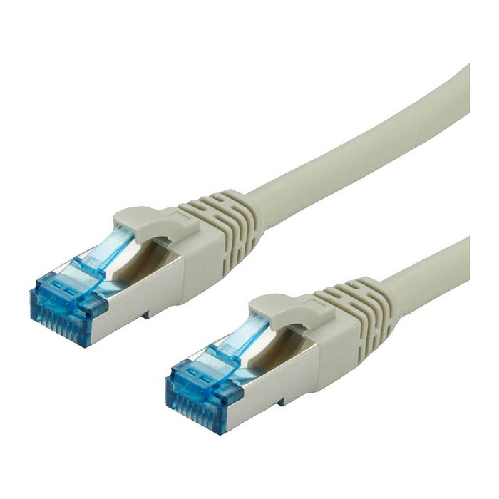 Patchkabel Cat.6A Class EA S/FTP PiMF LSOH gris 0.15m