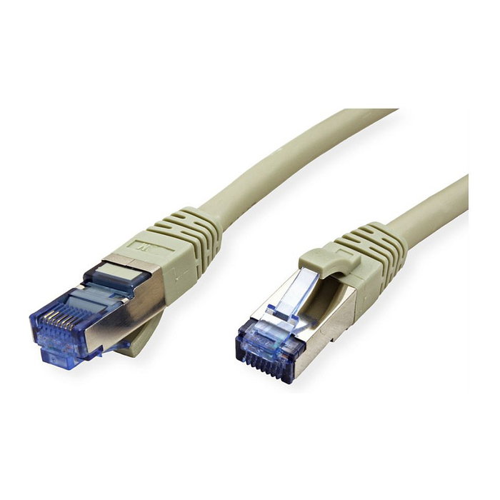 Patchkabel Cat.6A Class EA S/FTP PiMF LSOH gris 0.15m