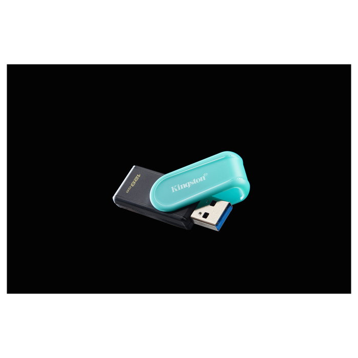 Kingston DataTraveler Exodia S 128GB USB 3.2 Gen 1 Negro/Turquesa