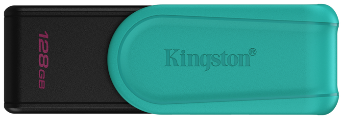 Kingston DataTraveler Exodia S 128GB USB 3.2 Gen 1 Negro/Turquesa