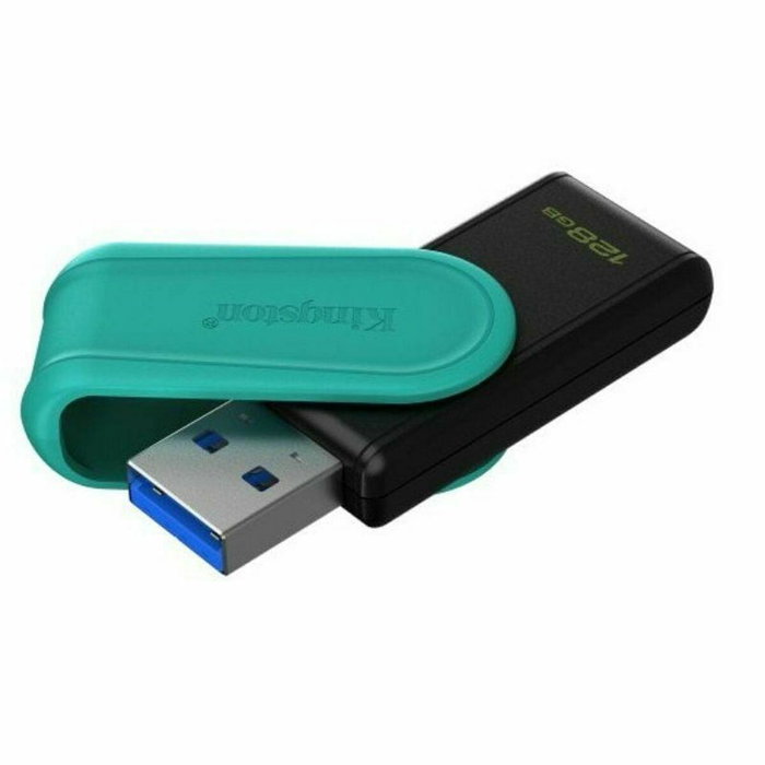 Kingston DataTraveler Exodia S 128GB USB 3.2 Gen 1 Negro/Turquesa