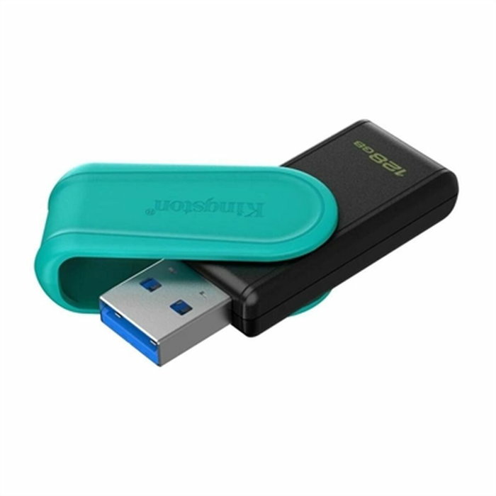 Kingston DataTraveler Exodia S 128GB USB 3.2 Gen 1 Negro/Turquesa