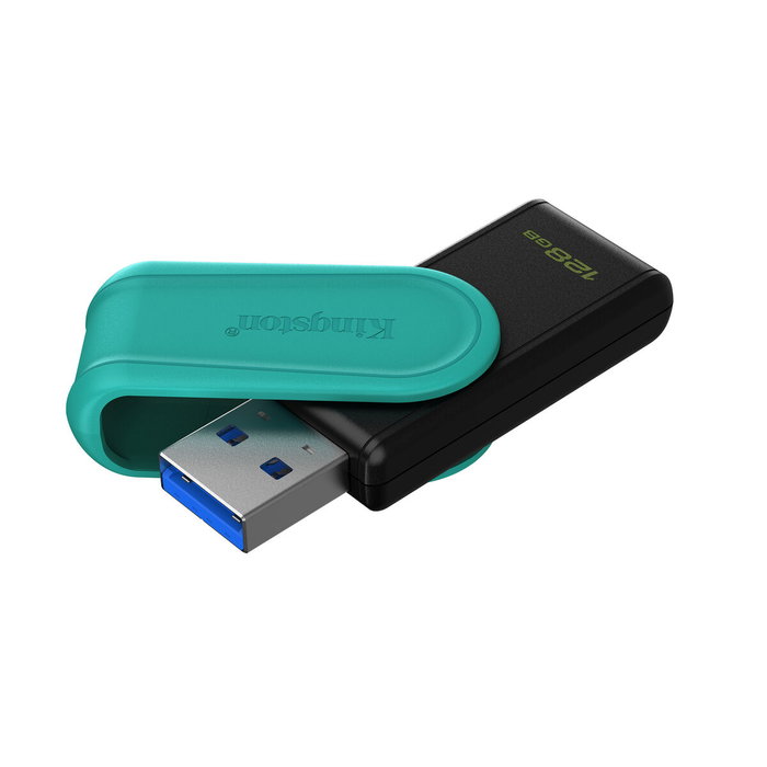 Kingston DataTraveler Exodia S 128GB USB 3.2 Gen 1 Negro/Turquesa