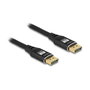 DeLOCK Cable DisplayPort 8K 60 Hz 5m Negro Metal
