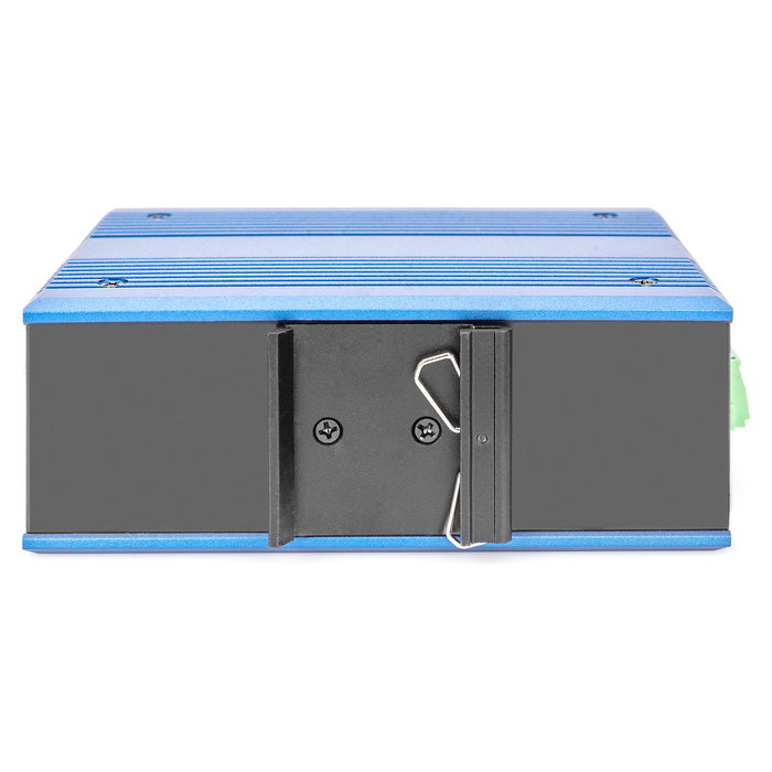 Digitus ASSMANN DN-650106 Switch Industrial de 8 Puertos Fast Ethernet (10/100) Unmanaged + 1 RJ45 Uplink, Metal para Montaje en Pared y Carril DIN