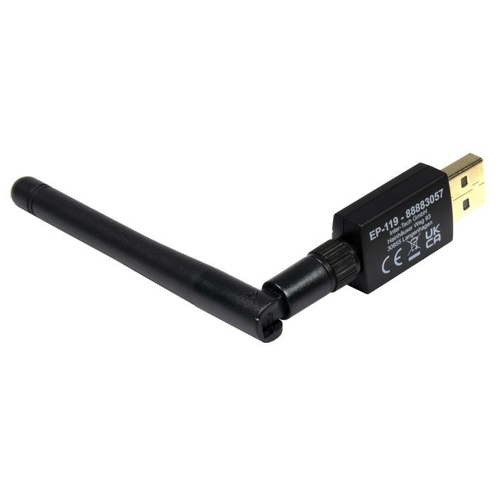 Inter-Tech Argus EP-119 Adaptador Wi-Fi 5 y Bluetooth 4.2 USB Inter-Tech Argus EP-119 Adaptador Wi-Fi 5 y Bluetooth 4.2 USB