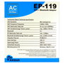 Inter-Tech Argus EP-119 Adaptador Wi-Fi 5 y Bluetooth 4.2 USB