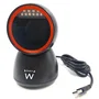 EWENT EW3450 Lector de códigos de barras 1D/2D/QR USB Negro