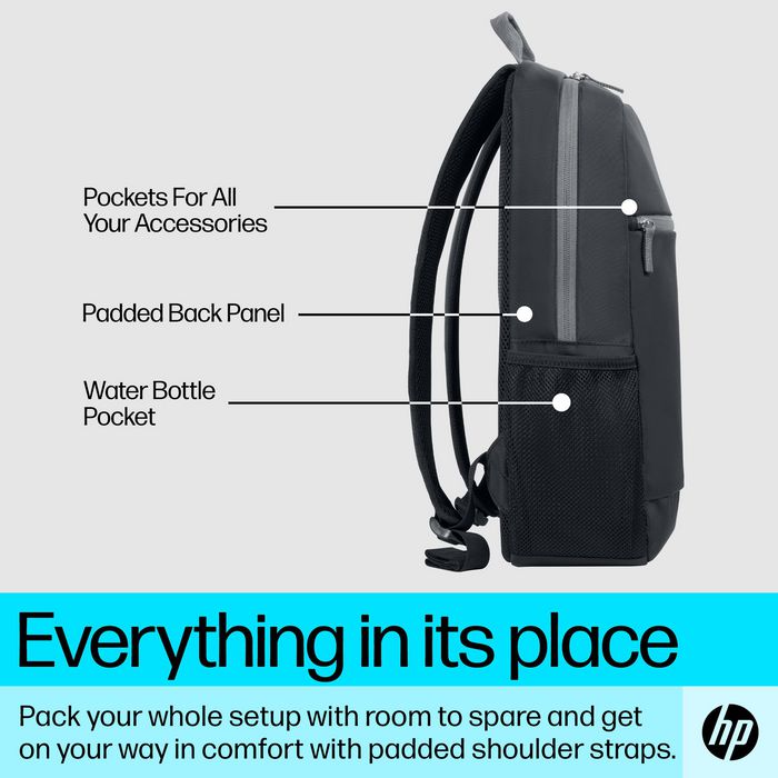 HP Mochila para portátil de 15.6 pulgadas HP Mochila para portátil de 15.6 pulgadas