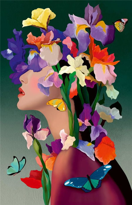 Ravensburger Puzzle Moment Iris - Puzzle de 200 Piezas para Adultos, Ilustración Floral Artística para Decorar y Relajarse Ravensburger Puzzle Moment Iris - Puzzle de 200 Piezas para Adultos, Ilustración Floral Artística para Decorar y Relajarse