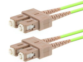 LOGON PROFESSIONAL AL5SCSC02I/5I Cable de Fibra Patch OM5 SC/SC 2 metros - 50/125 Micras, Multimodo, para SWDM 40/100/400 Gb/s, Insensible a la Curvatura